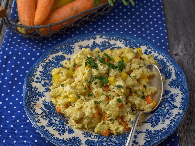 carrot spaetzle